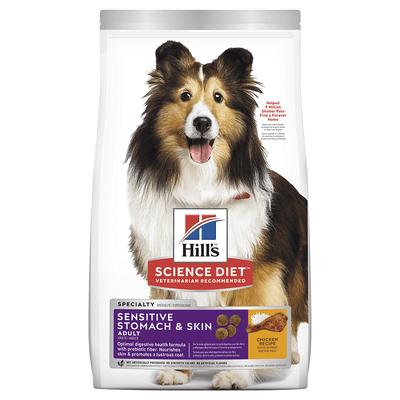 Hill's Science Diet Adult Sensitive Stomach & Skin Dry Dog Food Formula