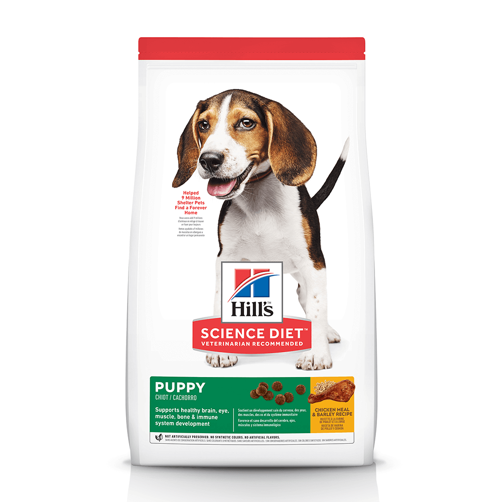 Hill's Science Diet Puppy Dry Dog Food with Chicken & Barley Recipe