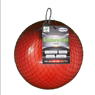 Aussie Dog Enduro Ball Large: Indestructible, Durable, Floating Dog Play Toy