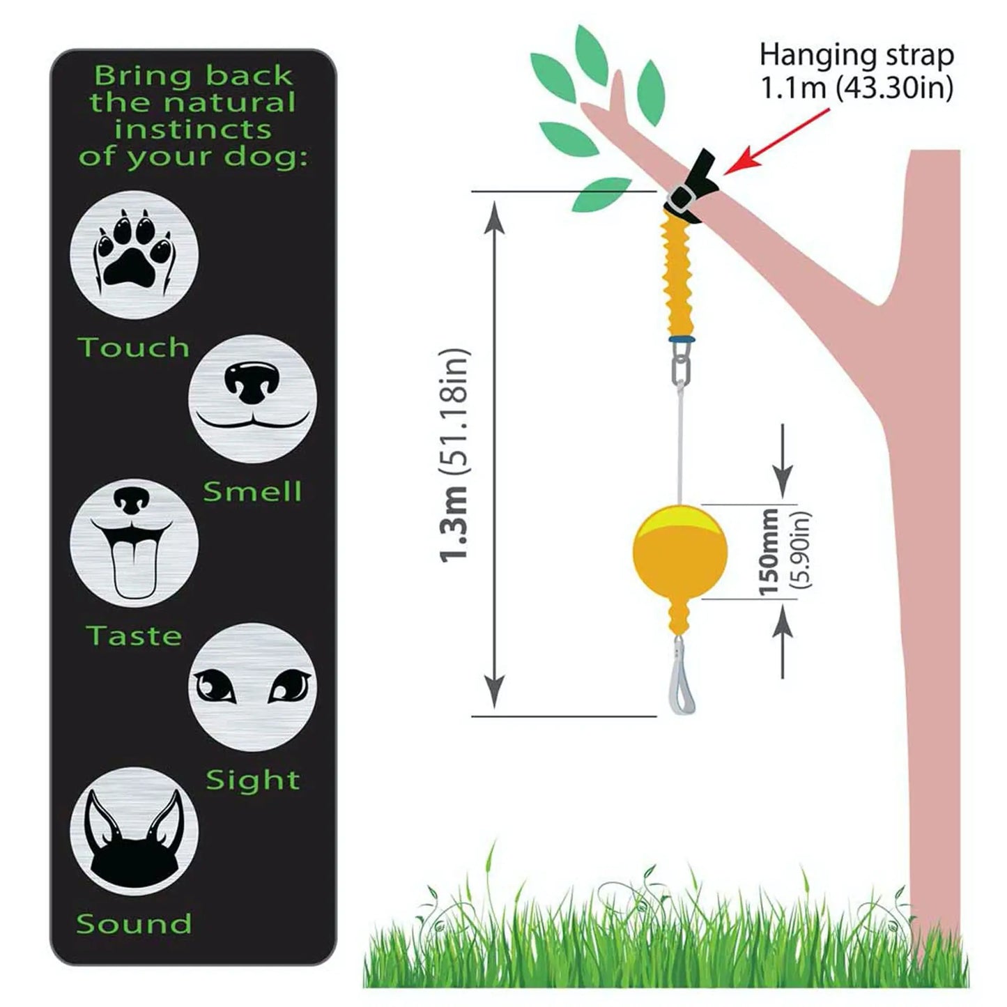 Ultimate Durable Home Alone Dog Toy, Large, for Active Chewers