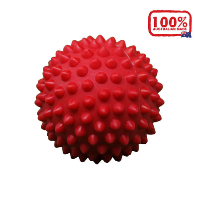 Ultimate Durable Red Catch Ball for Dogs, Interactive Fetch and Chew Toy