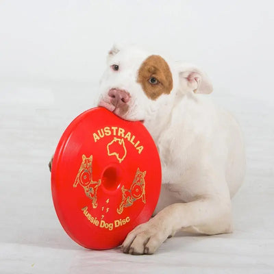 Ultimate Red Dog Flying Disc Toy: Durable, Chew-Resistant, Fun for Fetch