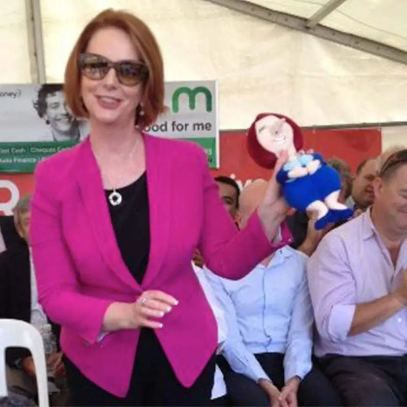 Durable Tony Abbott Pet Chew Toy: Hilarious Political Satire for Dogs