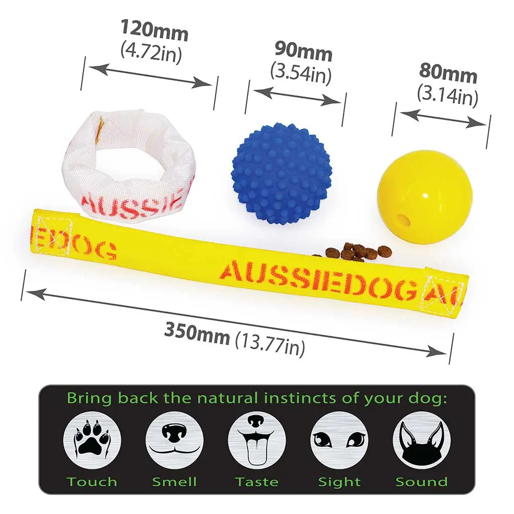 Aussie Dog Mini Puppy Pack: Essential Fun and Training Kit for Small Pups