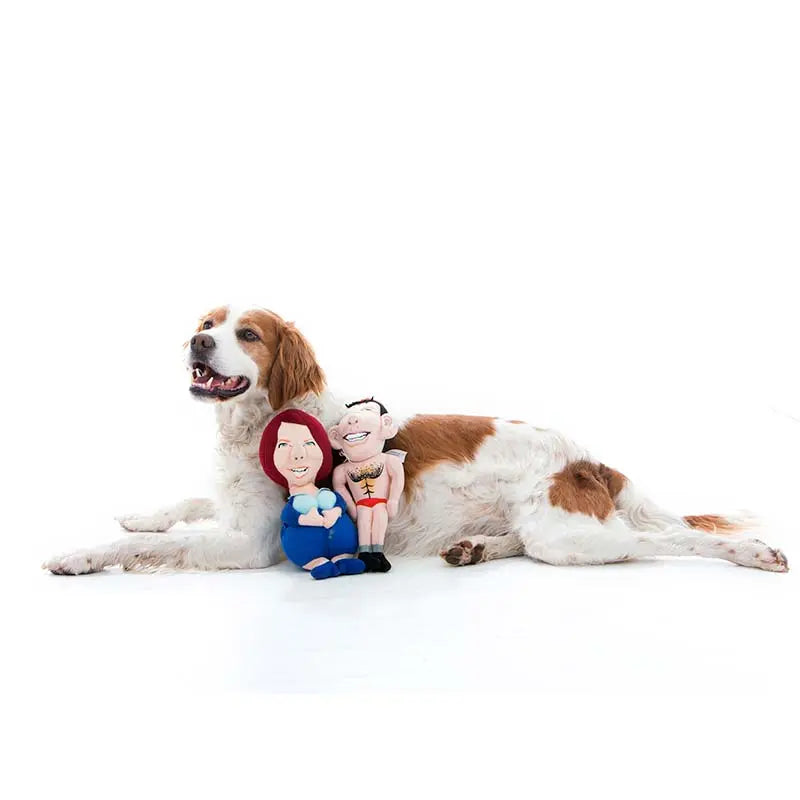 Durable Tony Abbott Pet Chew Toy: Hilarious Political Satire for Dogs