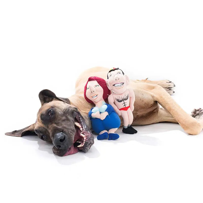 Durable Tony Abbott Pet Chew Toy: Hilarious Political Satire for Dogs