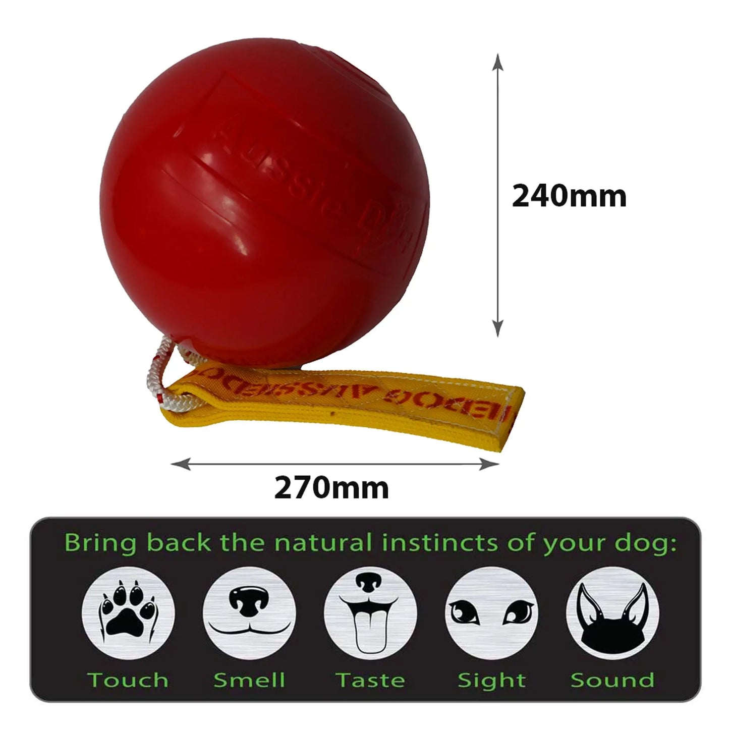 Ultimate Roady Ball: Durable Dog Fetch Toy for Endless Outdoor Play
