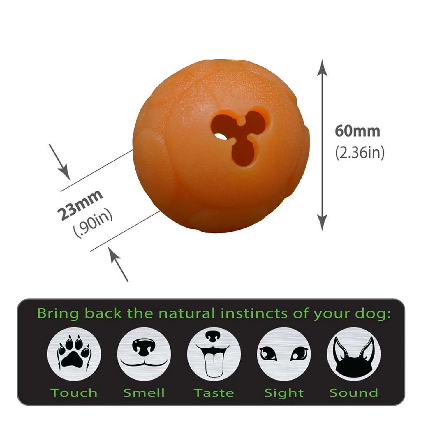 Interactive Treat Dispensing Dog Puzzle Ball for Mental Stimulation and Fun Play