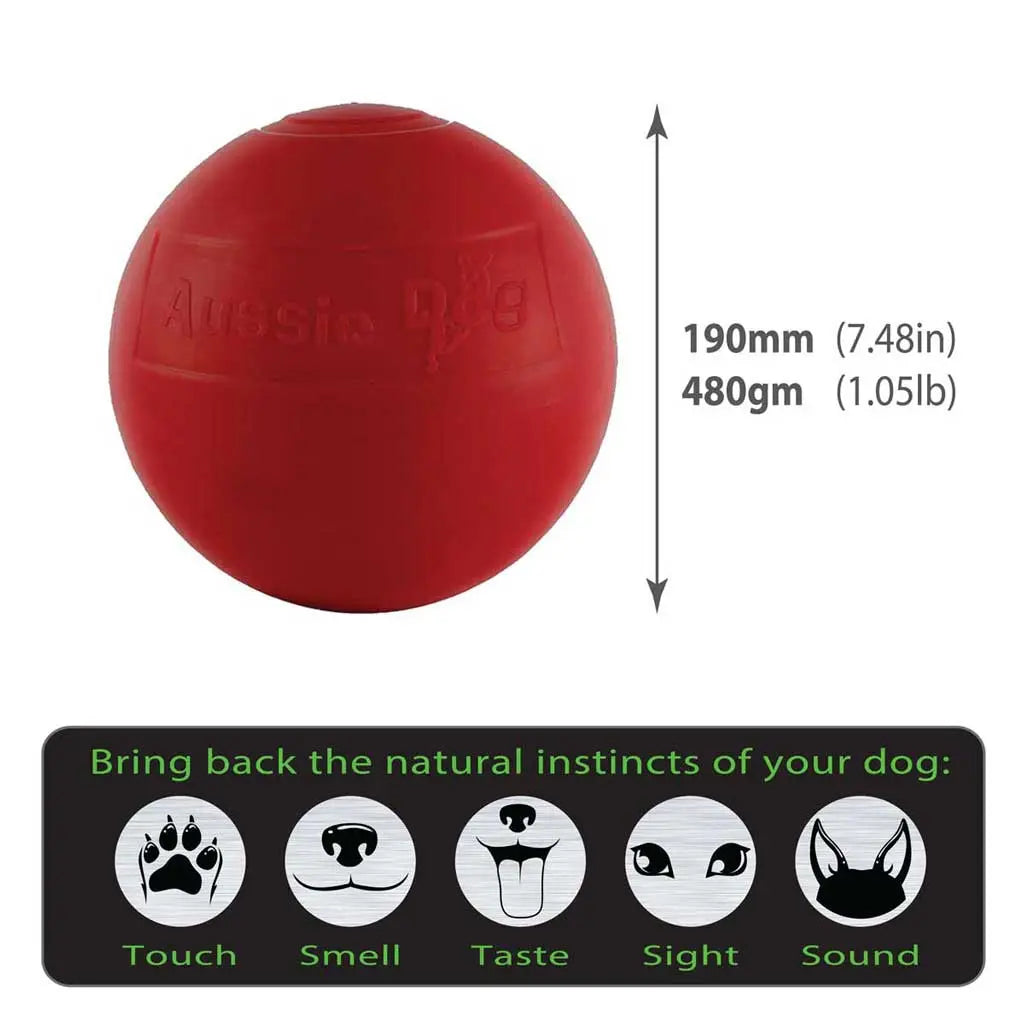 Aussie Dog Enduro Ball Medium: Indestructible Chew Toy for Active Dogs