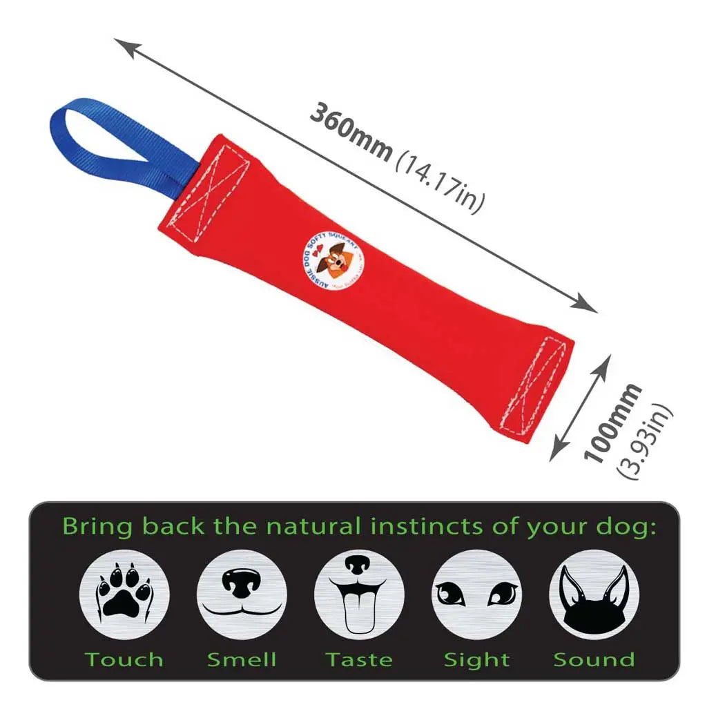 Ultimate Large Dog Fetch Toy with Squeaker, Durable and Floatable