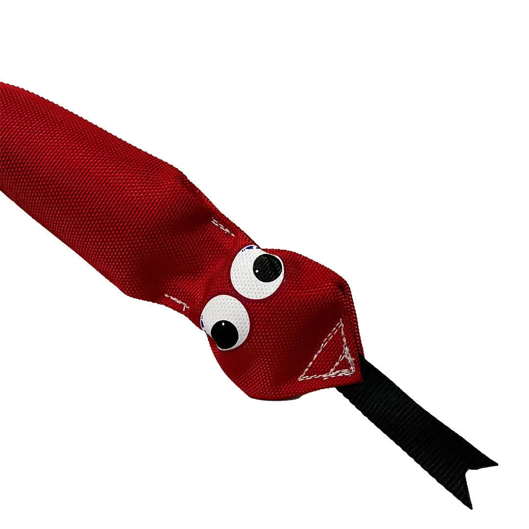Durable Squeaky Snake Dog Toy: Interactive Fun for Playful Pups