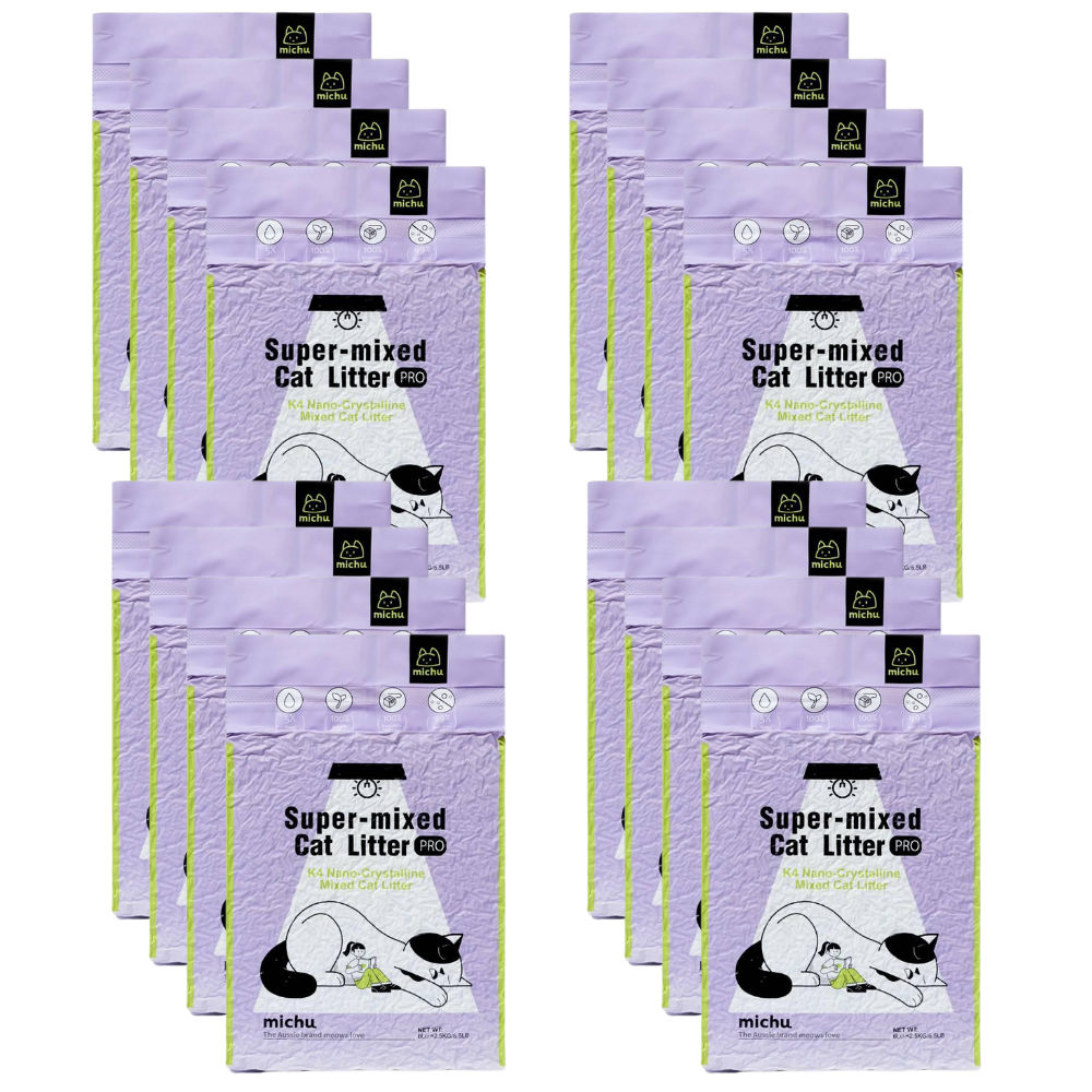 Michu Premium Mixed Tofu Cat Litter Pro Gen2 6L Flushable