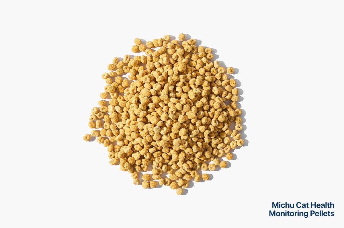 Michu Colour‑Changing Cat Urine Test Pellets – Early Health Monitor