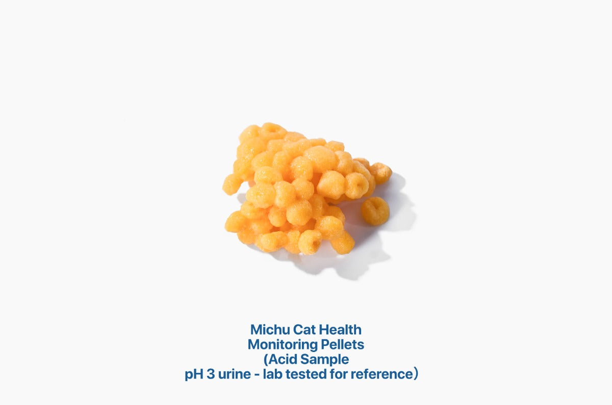 Michu Colour‑Changing Cat Urine Test Pellets – Early Health Monitor