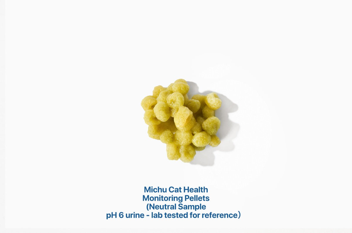 Michu Colour‑Changing Cat Urine Test Pellets – Early Health Monitor