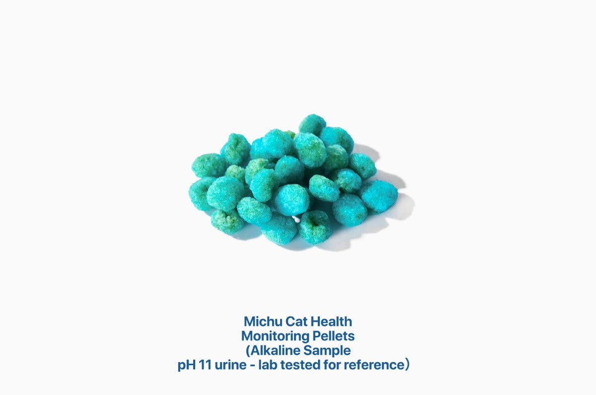 Michu Colour‑Changing Cat Urine Test Pellets – Early Health Monitor
