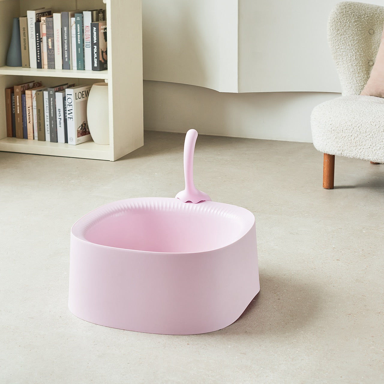 Michu Macaron Extra Large High Edge Open Cat Litter Box