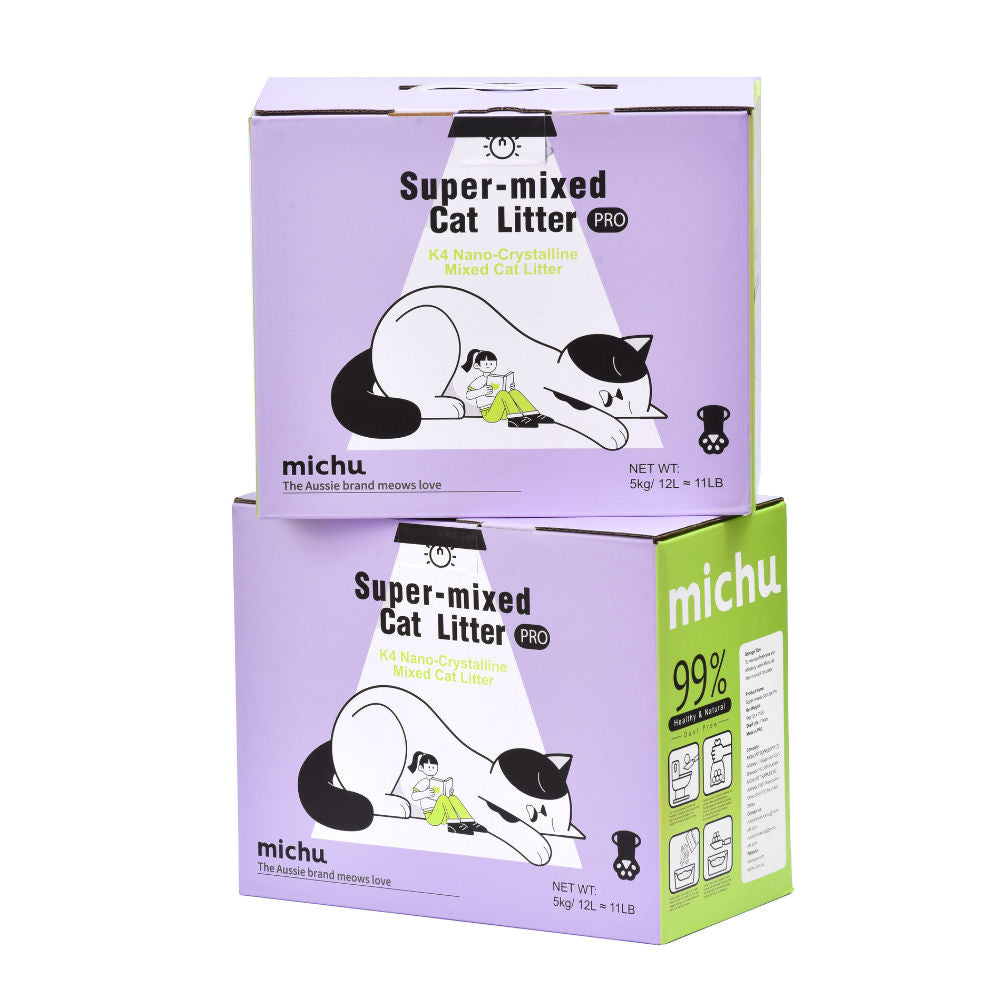 Michu Mixed Tofu Cat Litter Pro Gen2 5kg Value Box