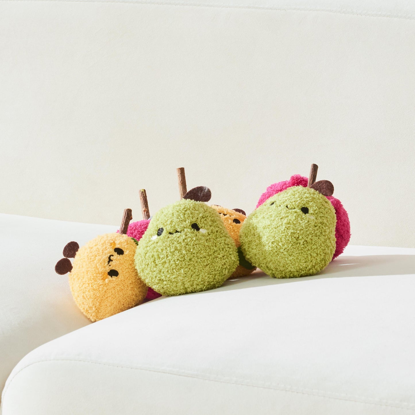 Michu Silver Vine Catnip Plush Toy Trio – Onion, Pear, Avocado