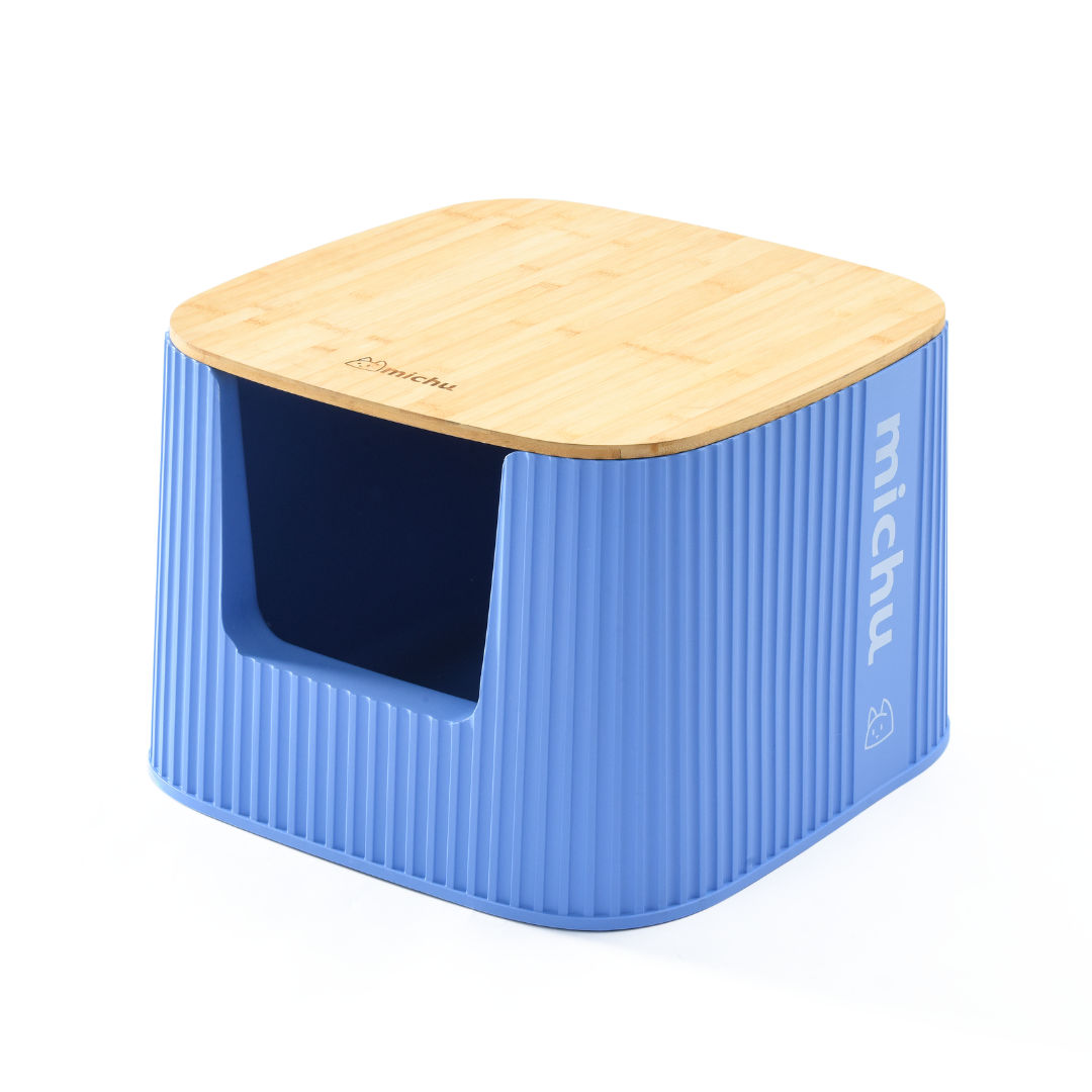 Michu XXL BoBa Deluxe Cat Litter Box – Spacious High‑Wall Design