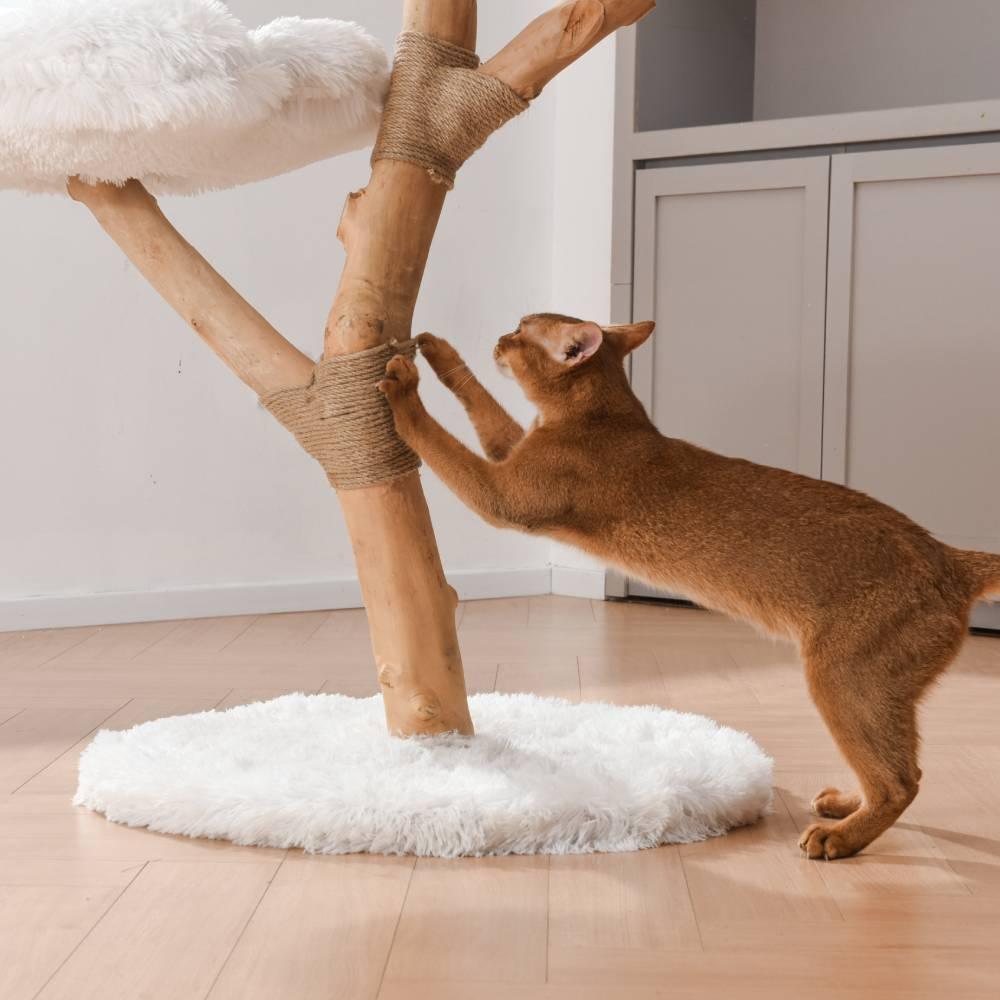 Michu Fluffy Blossom Extra Large Real Wood Cat Tree