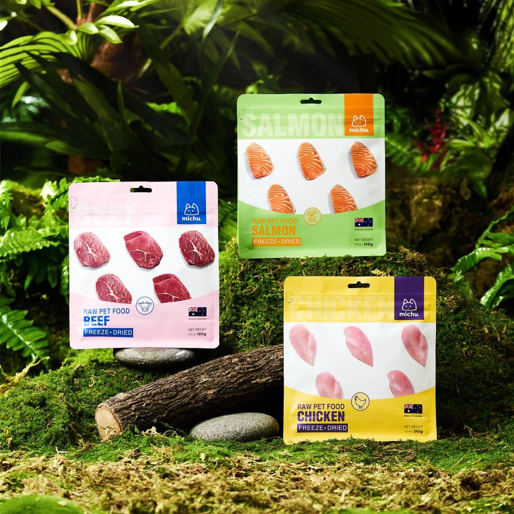 Michu Freeze‑Dried Raw Pet Food 150g Premium Chicken Treat