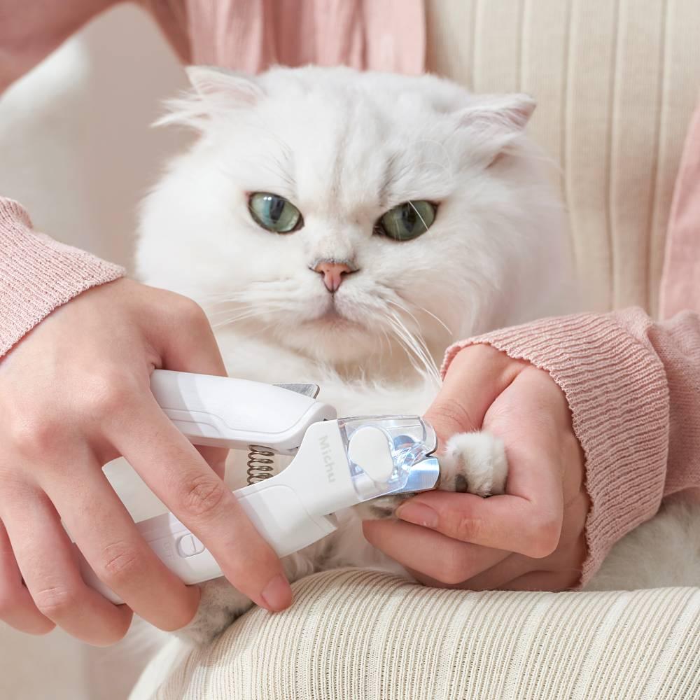 Michu LED Light Cat Dog Nail Clipper 2.0 Precision Groomer