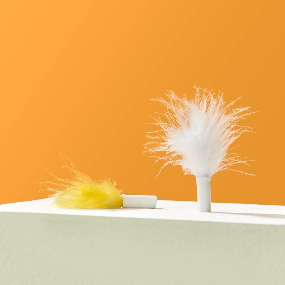 Michu Interactive Feathered Rechargeable Cat Toy Box Automatic Play