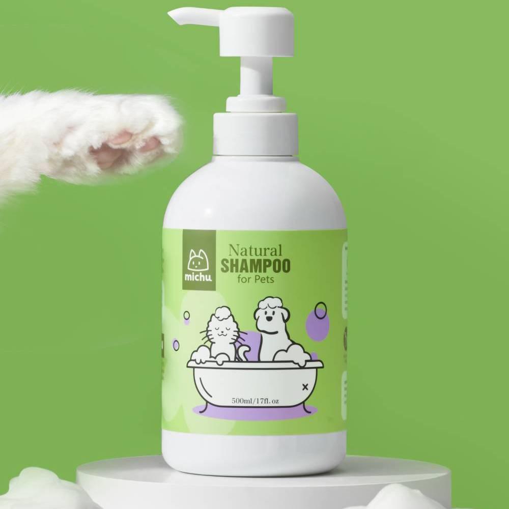 Michu Catnip Pet Shampoo 500ml – Soothing Shine for Dogs