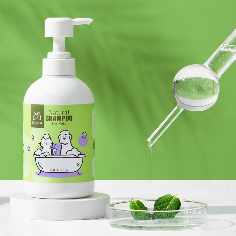 Michu Catnip Pet Shampoo 500ml – Soothing Shine for Dogs