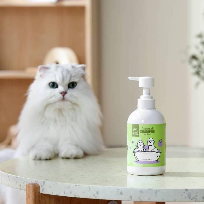 Michu Catnip Pet Shampoo 500ml – Soothing Shine for Dogs