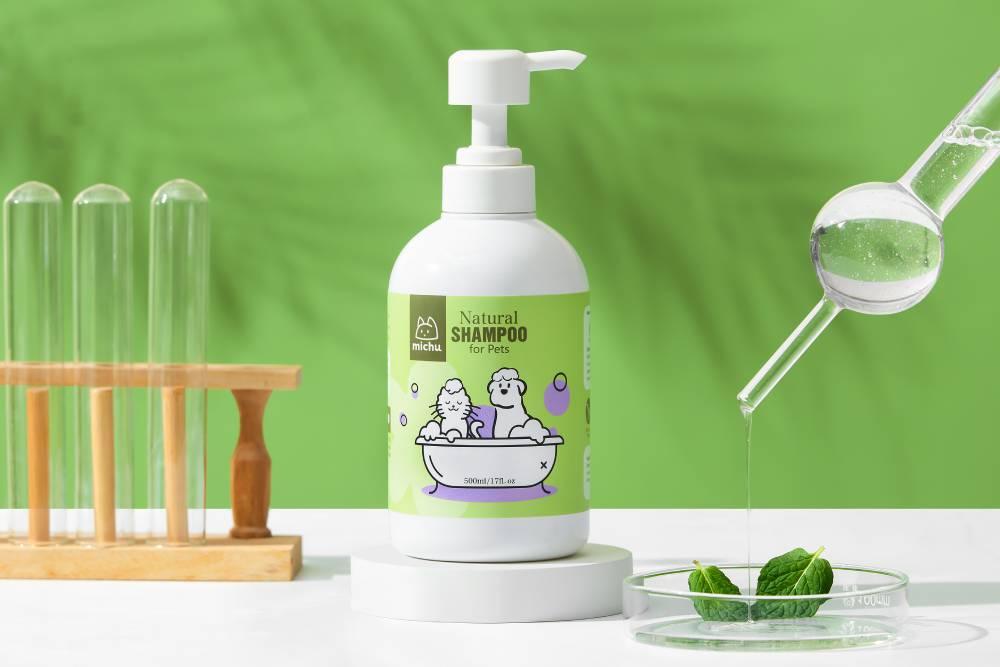 Michu Catnip Pet Shampoo 500ml – Soothing Shine for Dogs