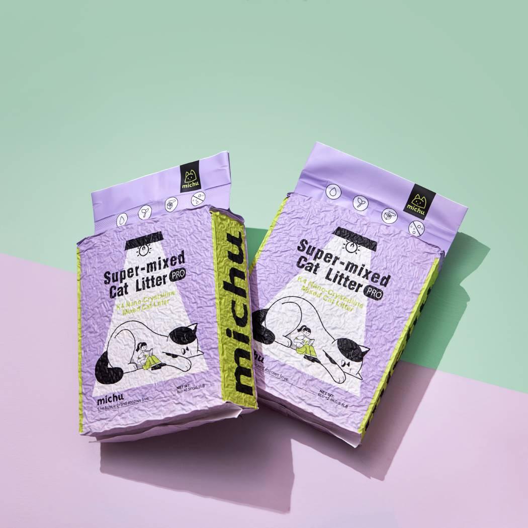Michu Premium Mixed Tofu Cat Litter Pro Gen2 6L Flushable