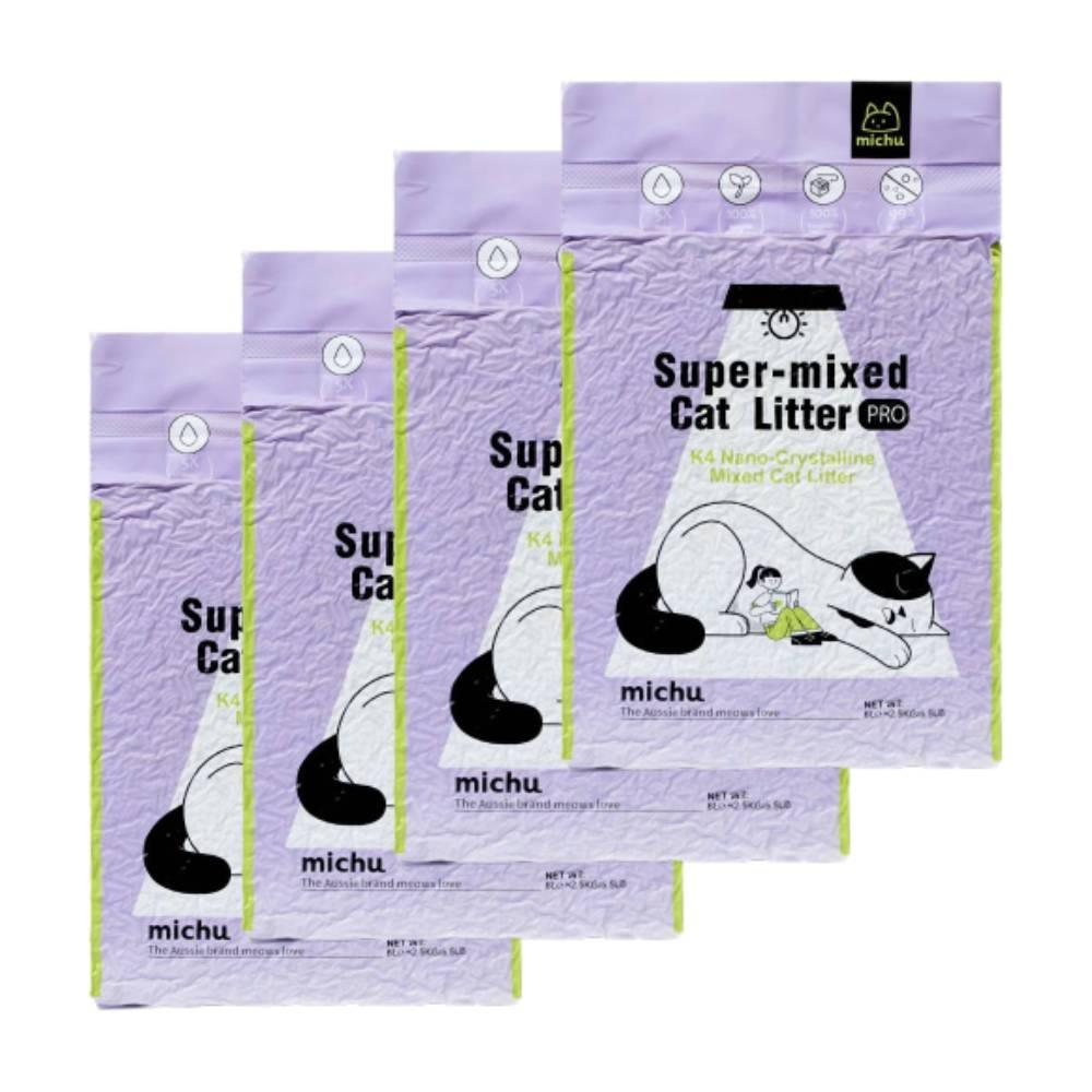 Michu Premium Mixed Tofu Cat Litter Pro Gen2 6L Flushable