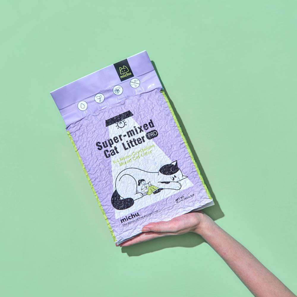 Michu Premium Mixed Tofu Cat Litter Pro Gen2 6L Flushable