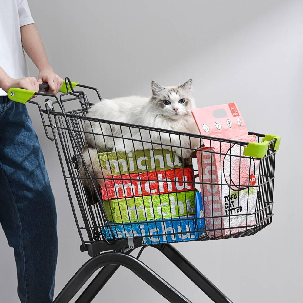 Michu Gen3 Natural Tofu Cat Litter 6L Dust‑Free Clumping