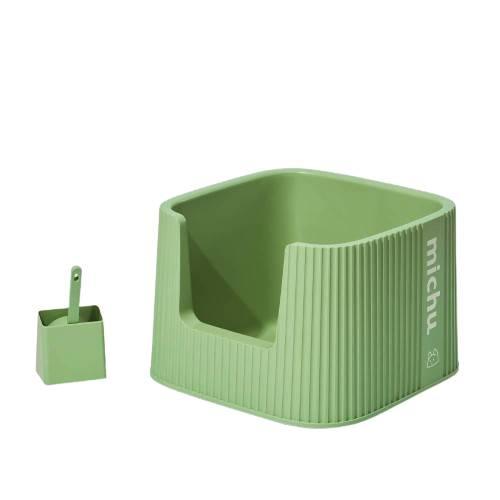 Michu XXL BoBa Deluxe Cat Litter Box – Spacious High‑Wall Design