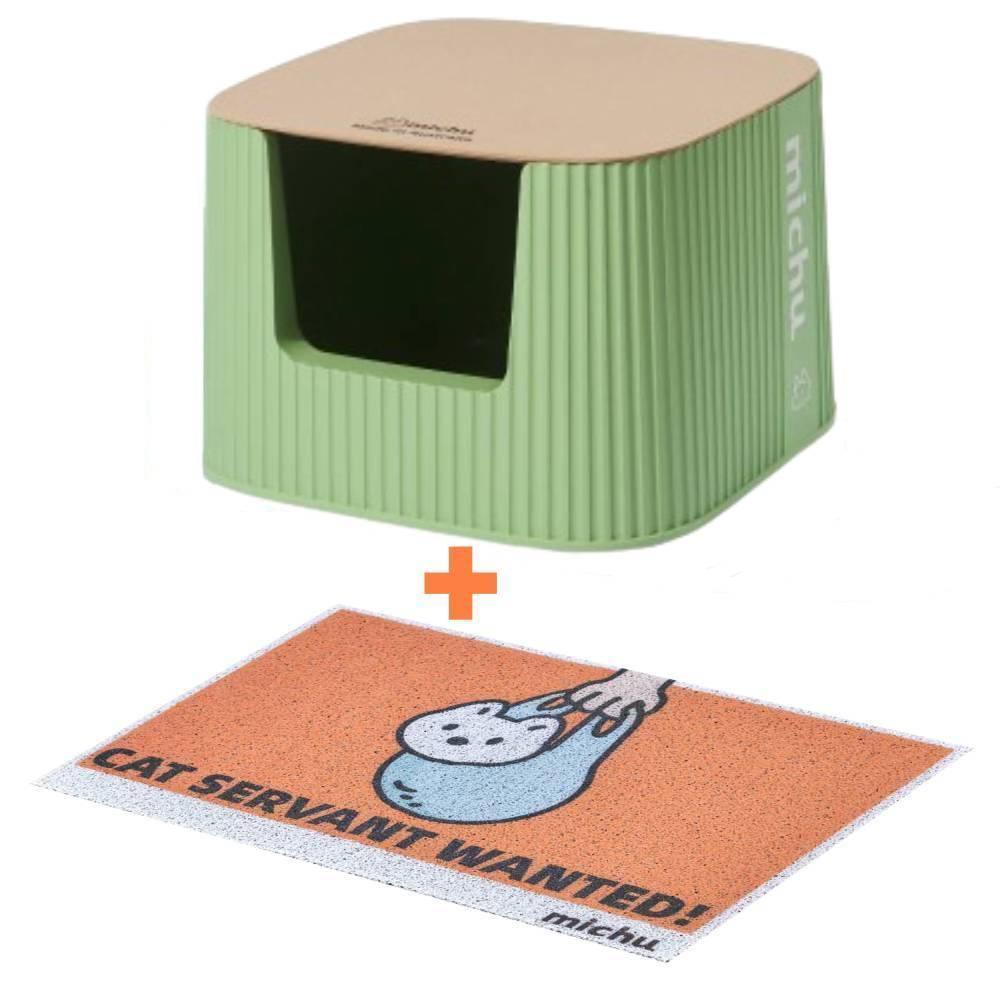 Michu XXL BoBa Deluxe Cat Litter Box – Spacious High‑Wall Design