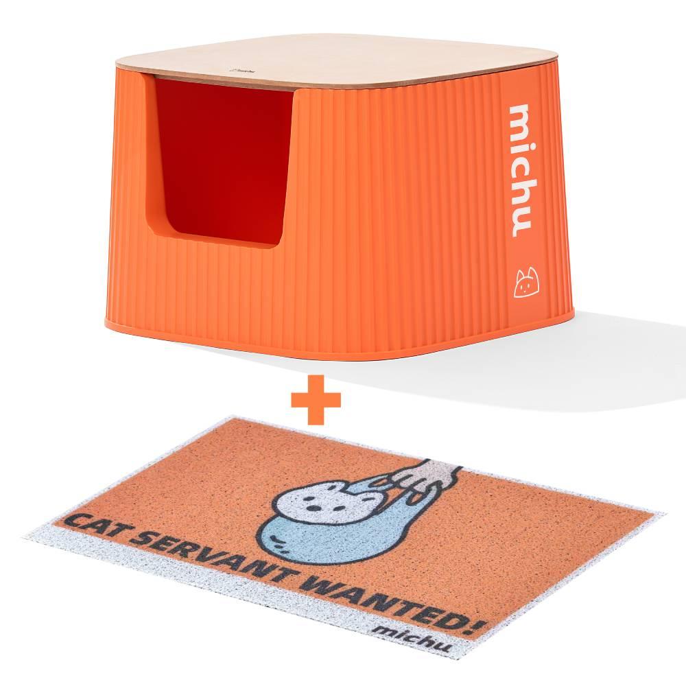 Michu XXL BoBa Deluxe Cat Litter Box – Spacious High‑Wall Design