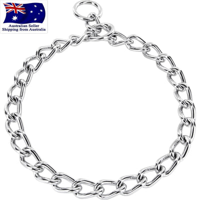 Herm Sprenger Chrome Chain Collar for Dogs - 5mm Training & Control