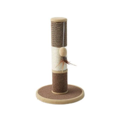 Catio Sisal Cat Scratching Post: Durable, Tall, Playful Toy, Healthy Claws