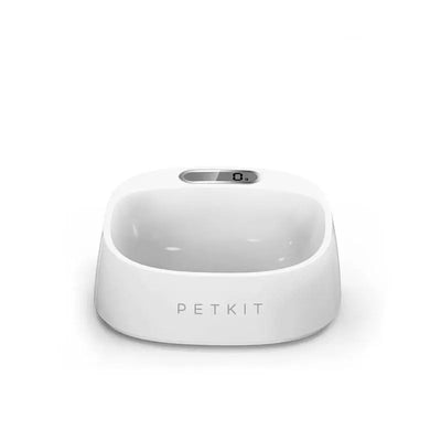 PETKIT FRESH Smart Bowl: White, Bluetooth-Enabled Pet Food Weighing