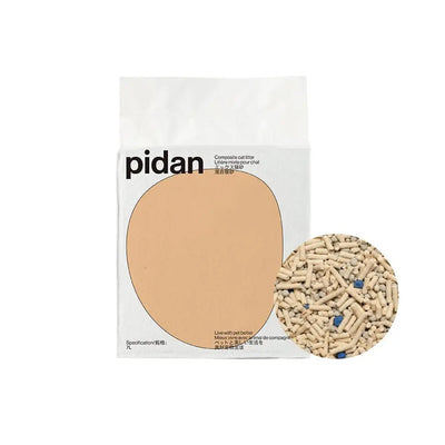 Pidan 7L Original Tofu & Bentonite Composite Cat Litter: Superior Odour Control