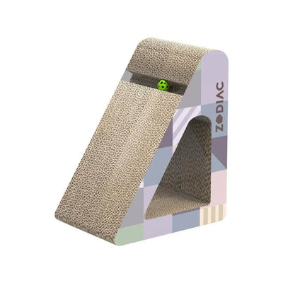 Zodiac Triangle Cat Scratcher Moruya: Durable, Compact, Stylish Feline Fun