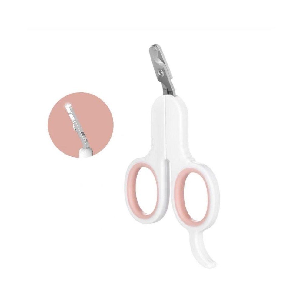 Pakeway Q-Series Pink Cat Nail Clipper with Bent Head for Easy Grooming