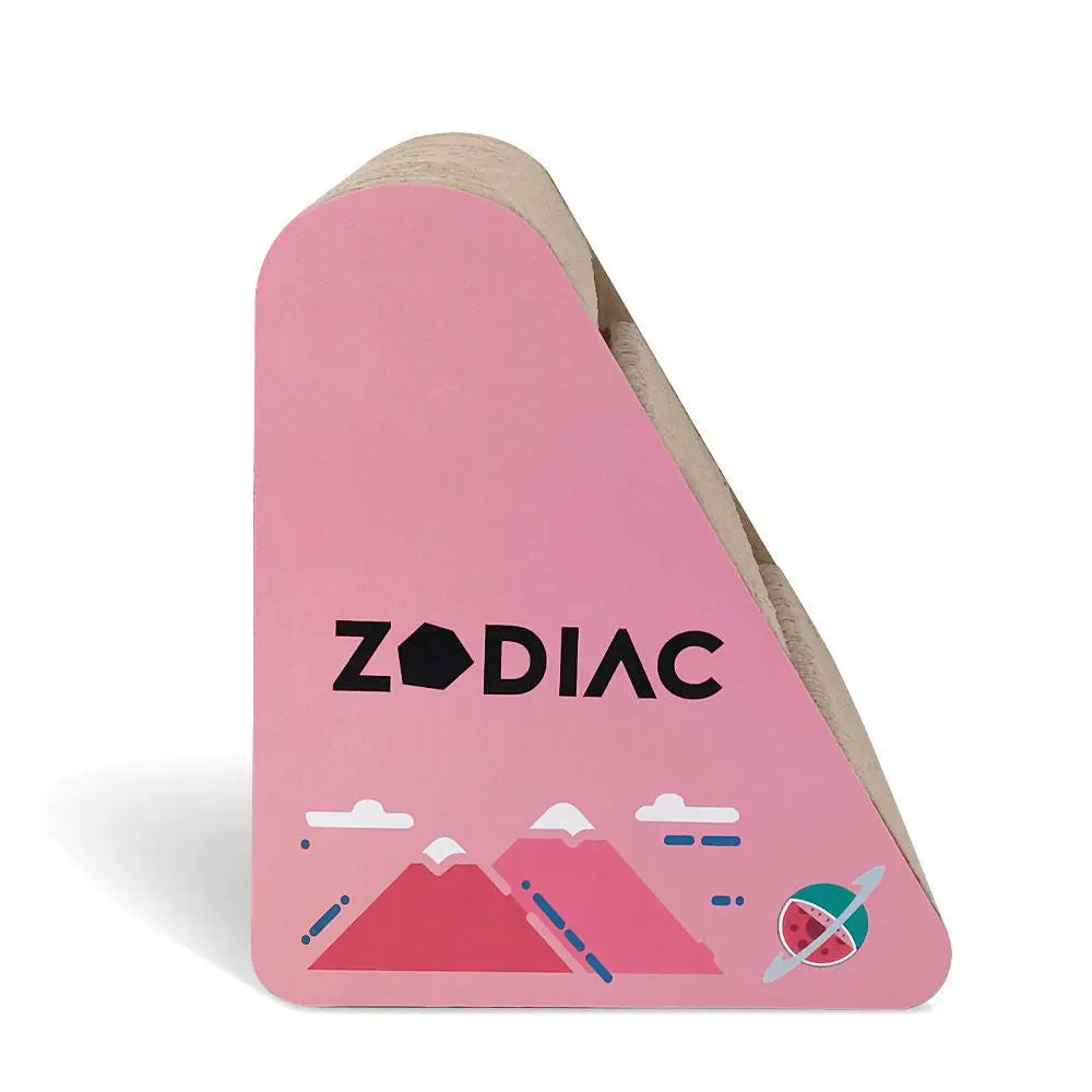 Zodiac Triangle Cat Ball Scratcher: Watermelon, Interactive Play and Health