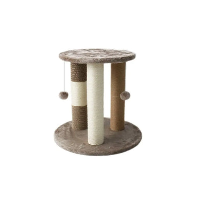 Catio Multi-Level Cat Scratching Post with Perch & Cozy Hideaway