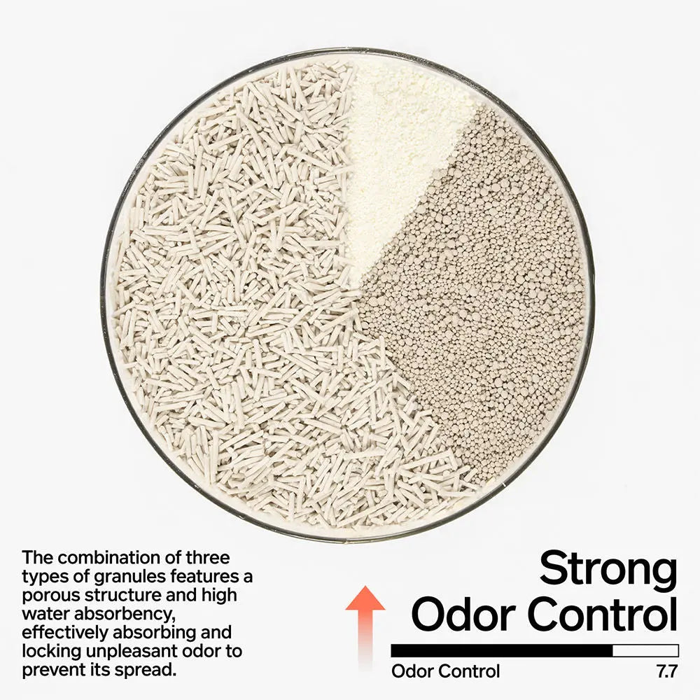 Pidan Composite Cat Litter 7L: Odour-Control Tofu, Bentonite & Starch Blend
