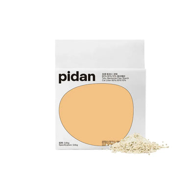 Pidan Composite Cat Litter 7L: Odour-Control Tofu, Bentonite & Starch Blend