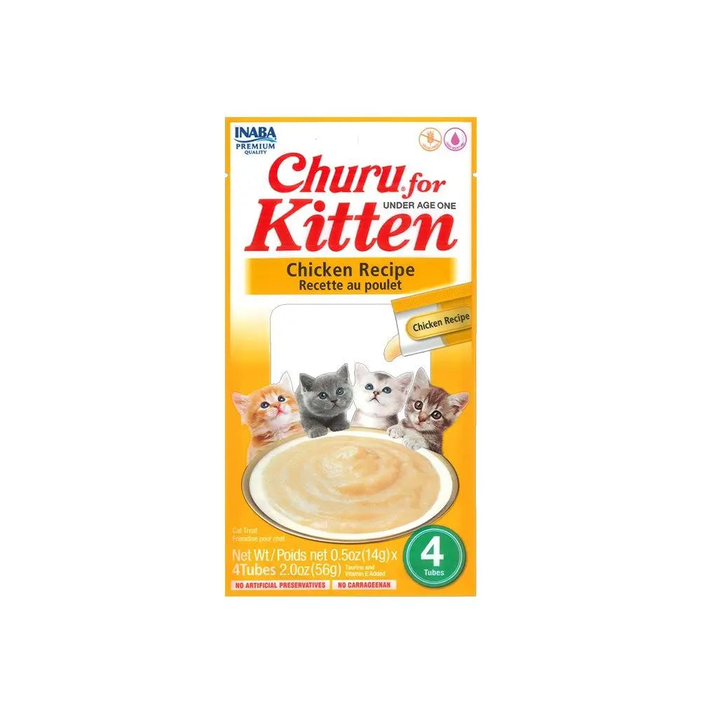 Inaba Churu for Kitten Chicken Recipe 14g x 4 – USA-692